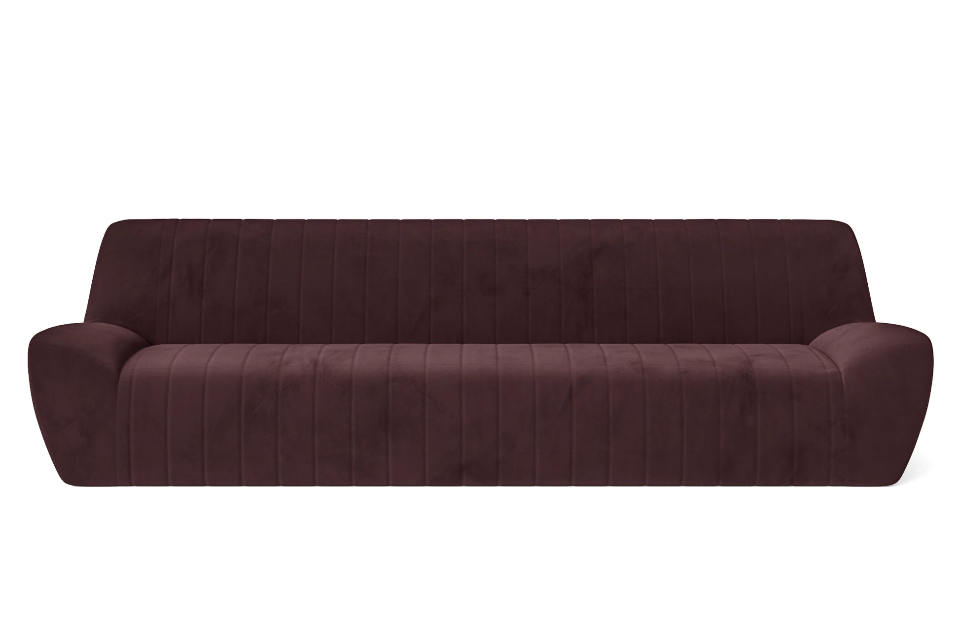 Trapani 4 Seater Sofa Grape Velvet