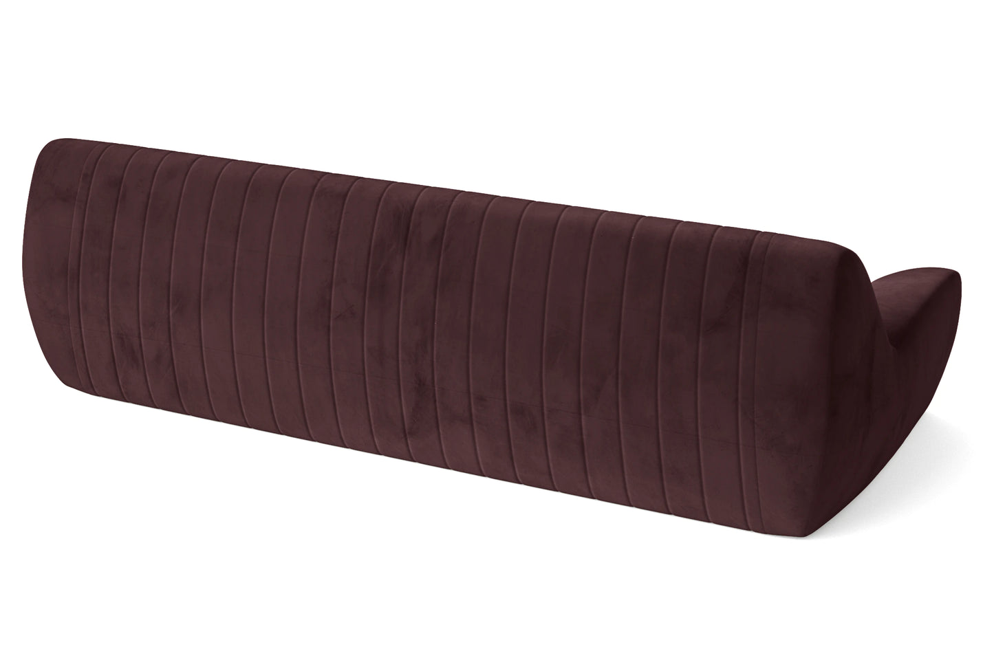 Trapani 4 Seater Sofa Grape Velvet