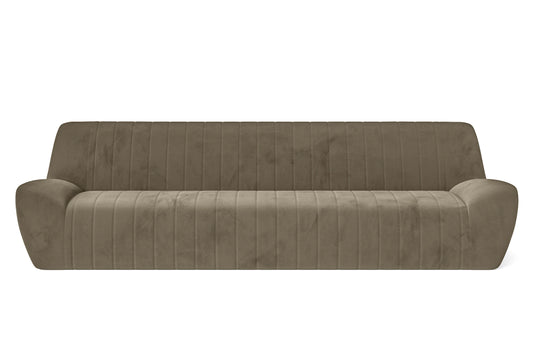 Trapani 4 Seater Sofa Sand Velvet