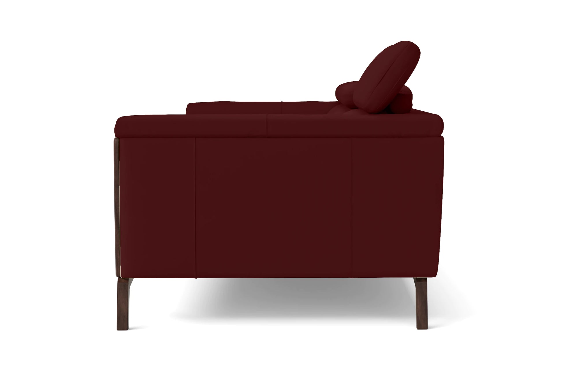 Turin 3 Seater Sofa Red Leather