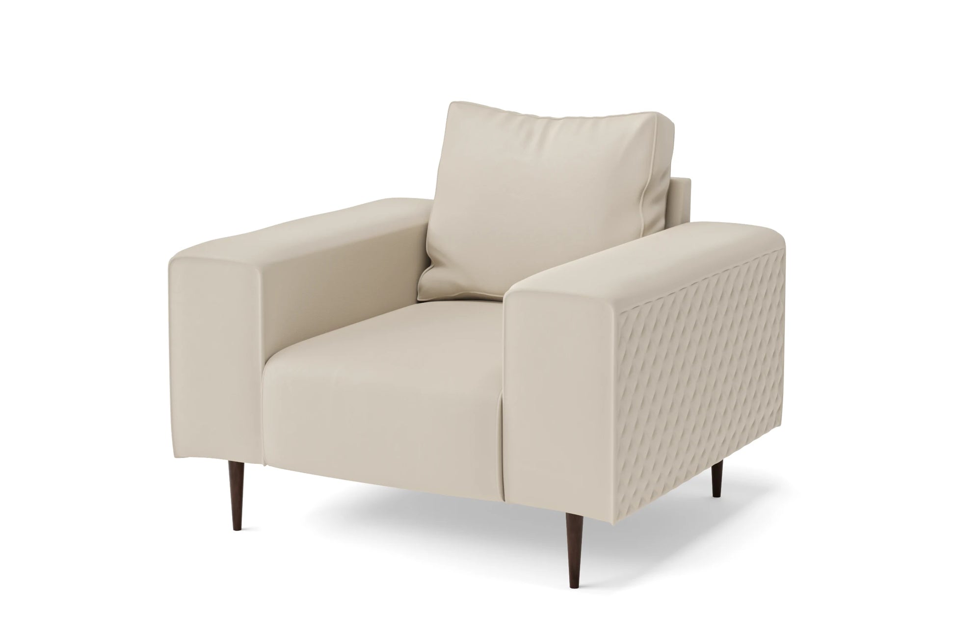 Udine Armchair Cream Leather