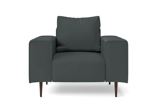 Udine Armchair Slate Leather