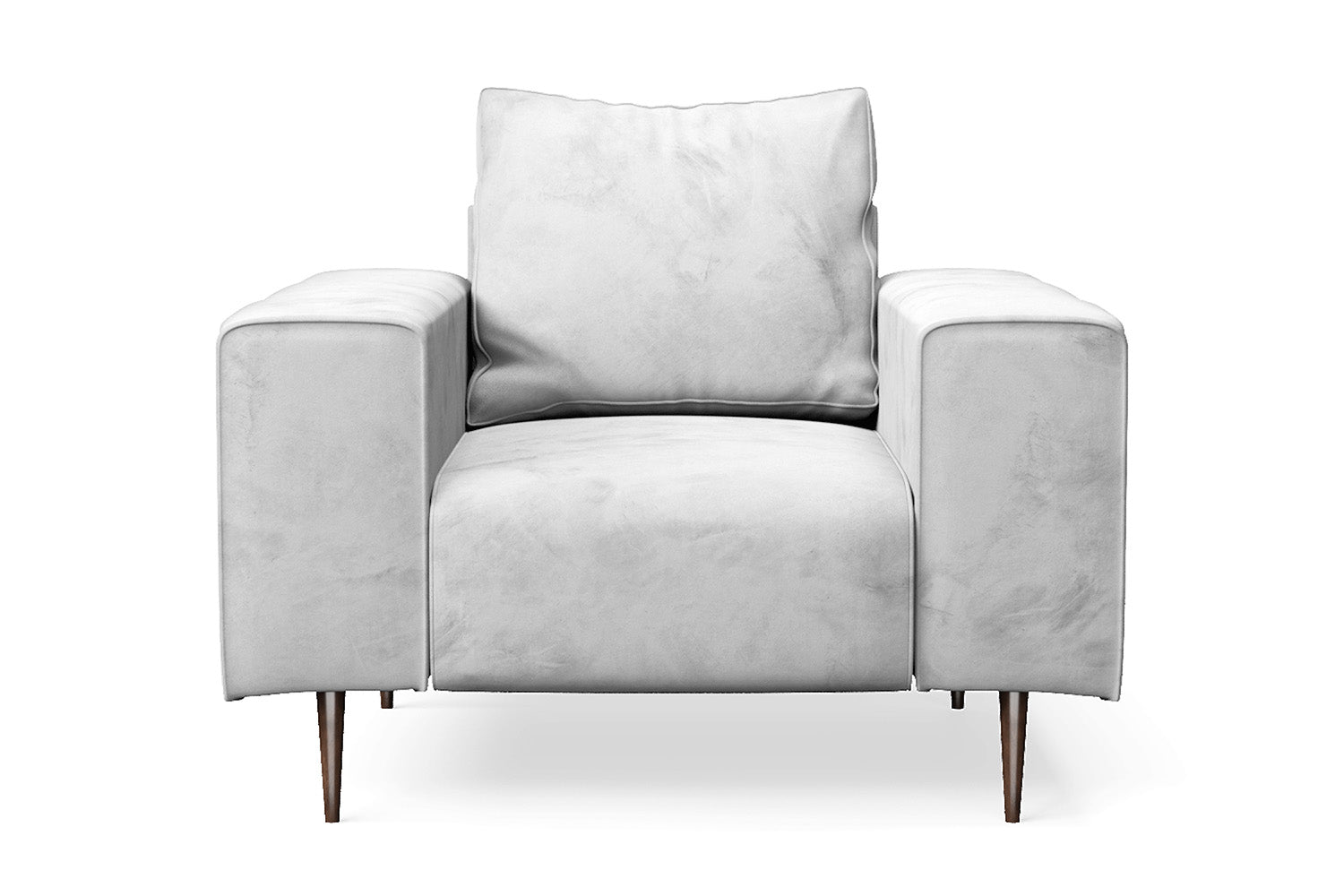 Udine Armchair White Velvet