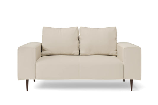 Udine 2 Seater Sofa Cream Leather