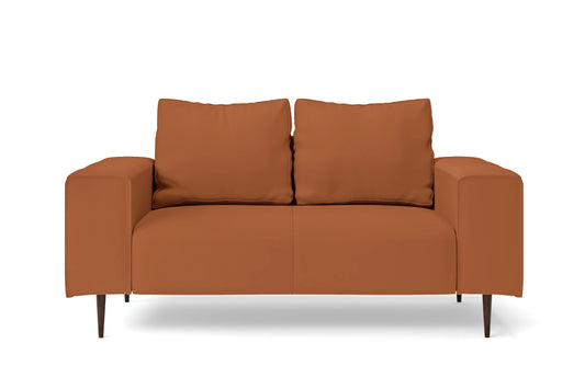 Udine 2 Seater Sofa Tan Brown Leather