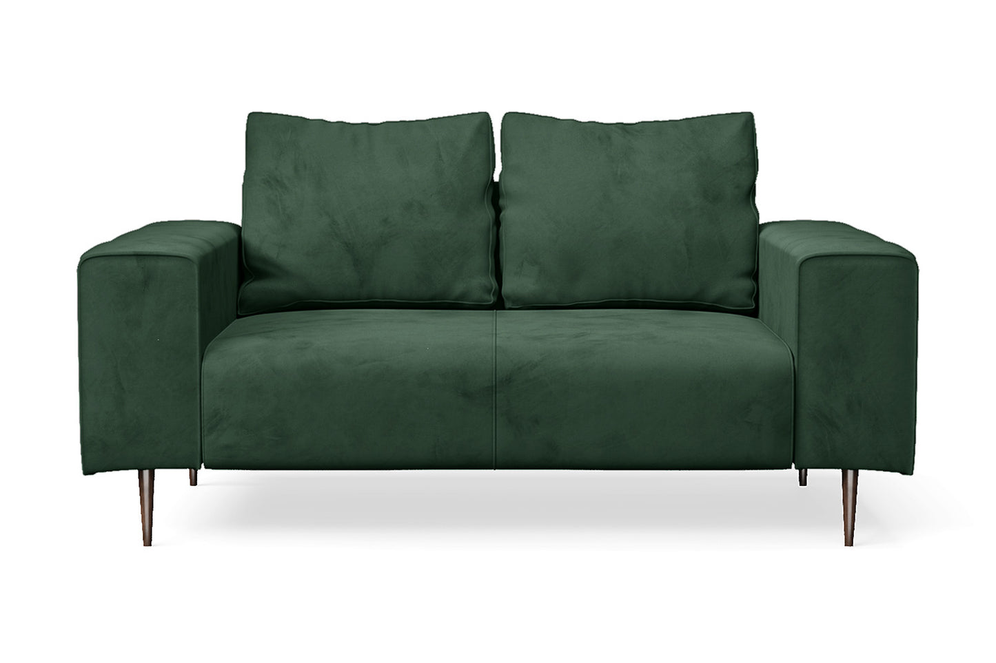 Udine 2 Seater Sofa Green Velvet