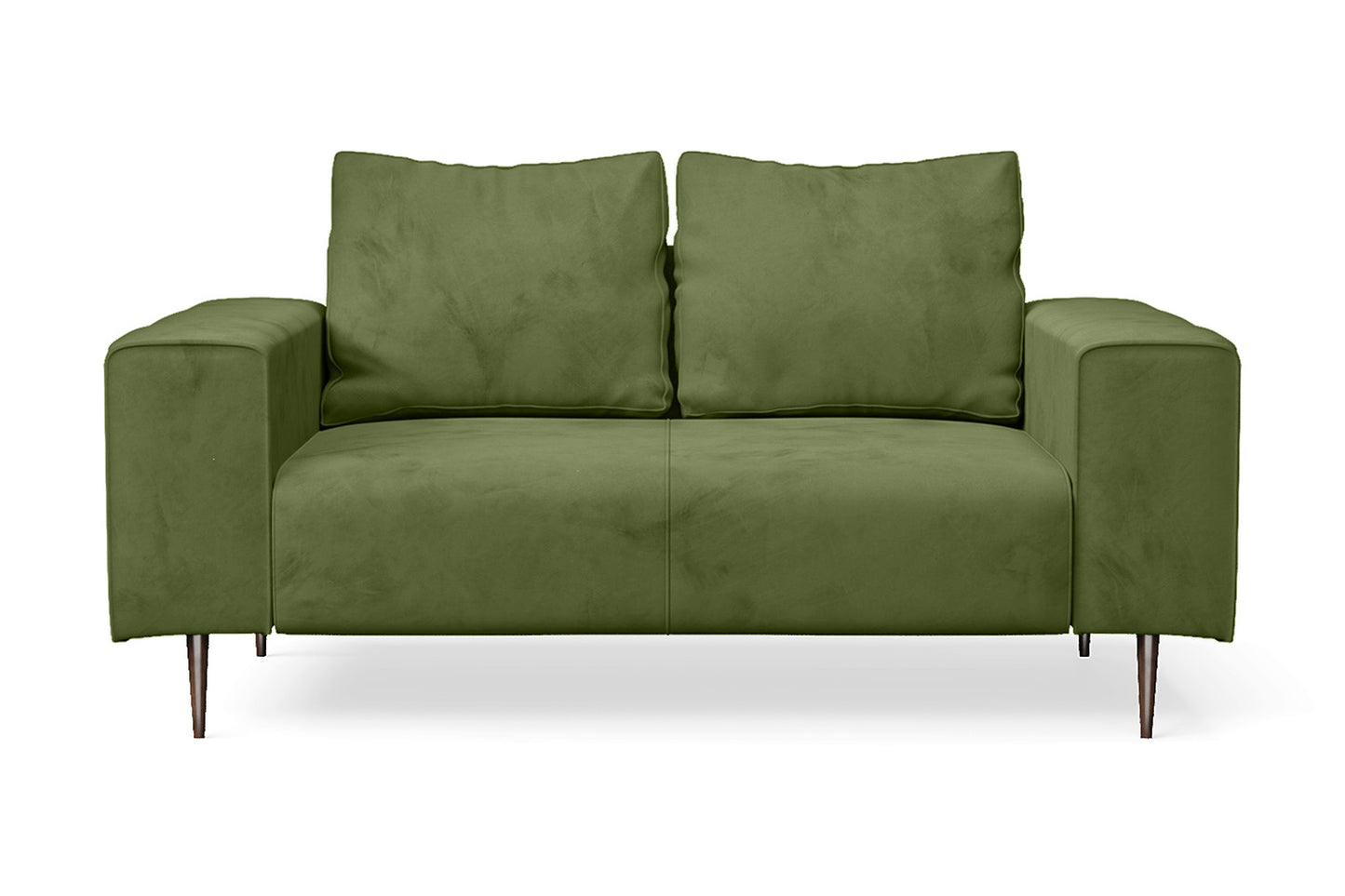 Udine 2 Seater Sofa Lime Velvet