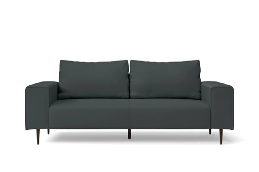 Udine 3 Seater Sofa Slate Leather