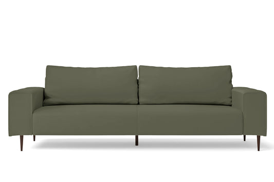 Udine 4 Seater Sofa Sage Leather