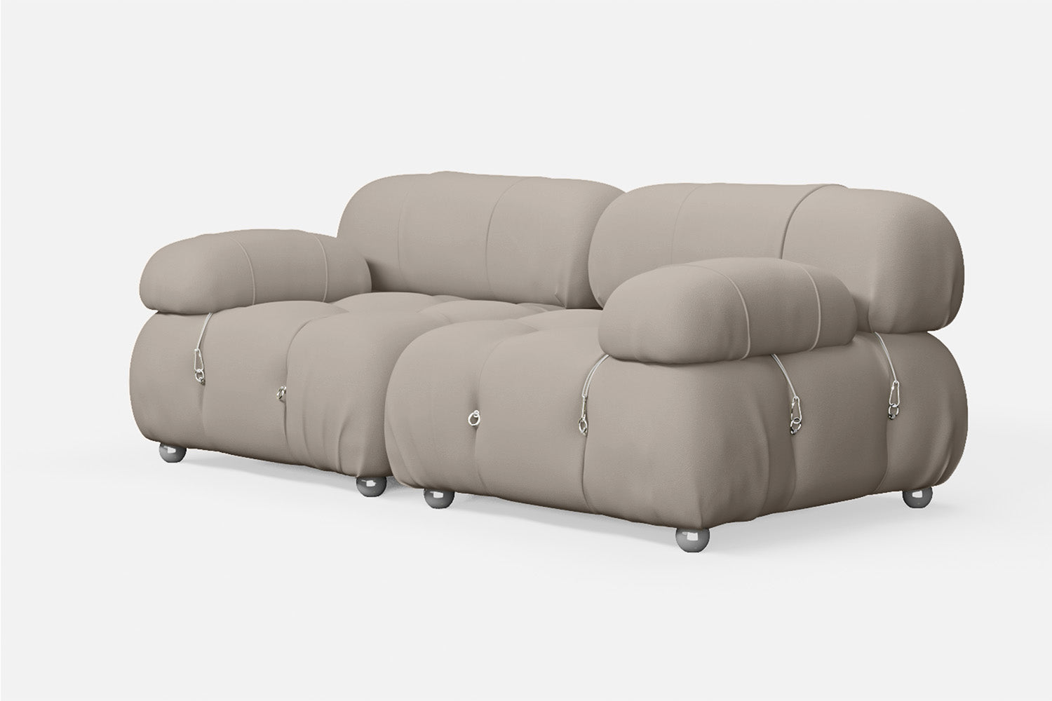 Varese 2 Seater Sofa Sand Leather