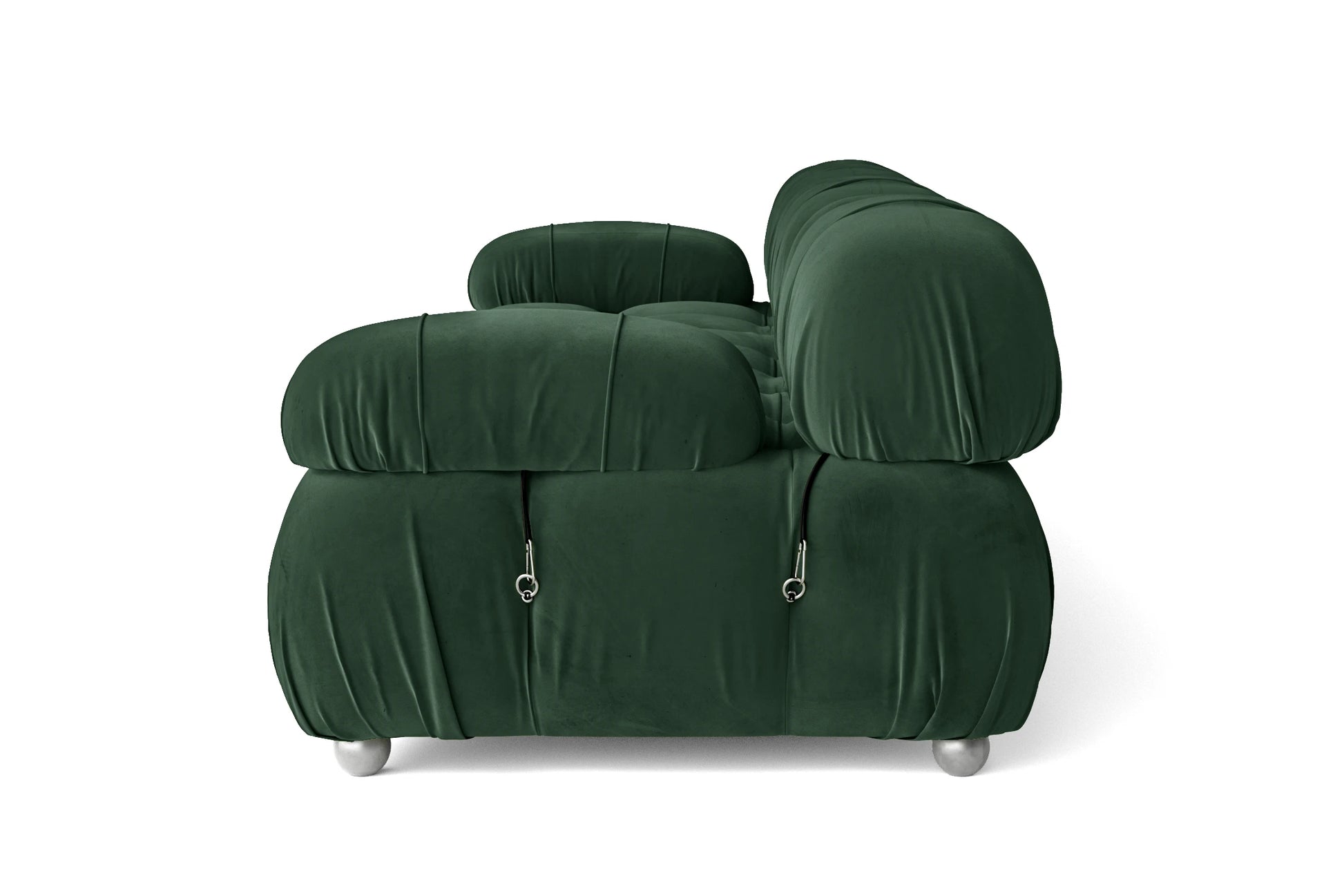 Varese 2 Seater Sofa Green Velvet