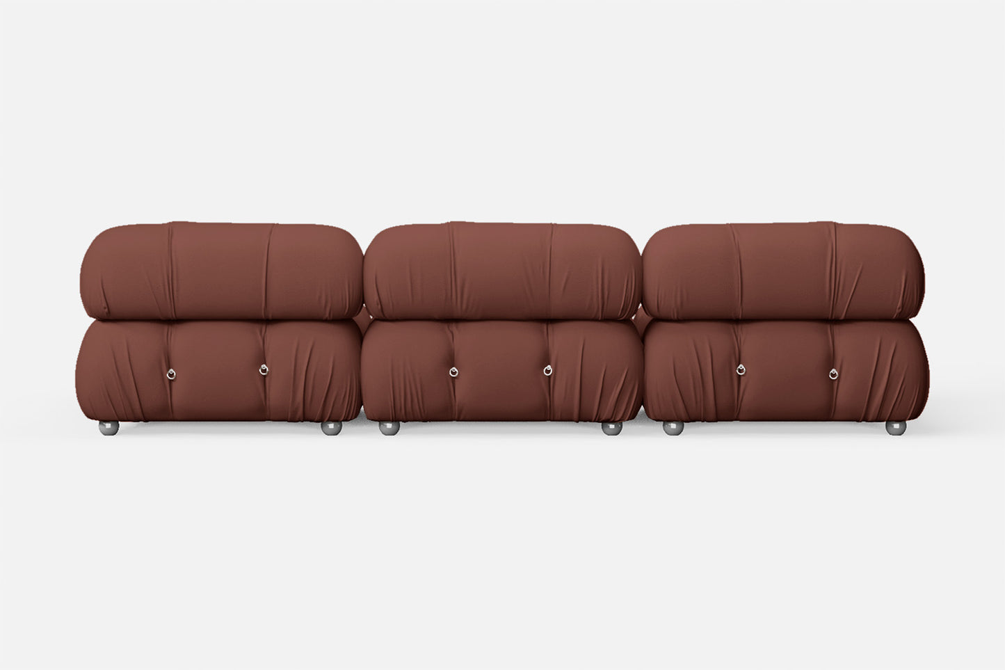 Varese 3 Seater Sofa Mauve Leather