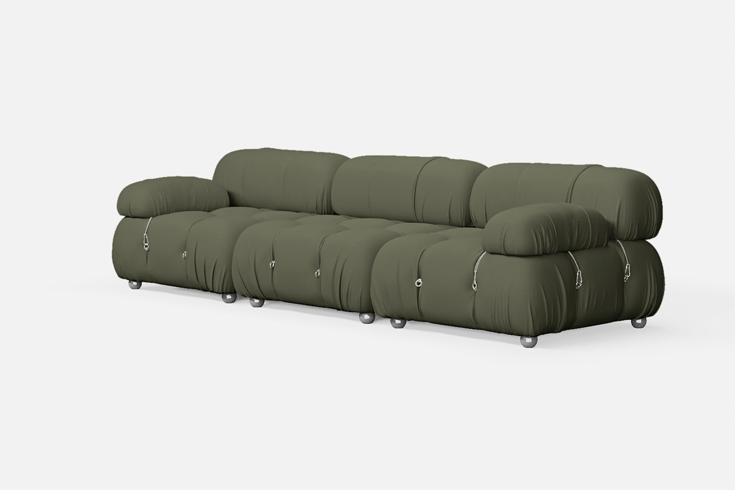 Varese 3 Seater Sofa Sage Leather