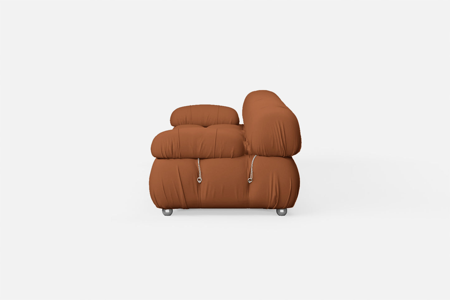 Varese 3 Seater Sofa Tan Brown Leather