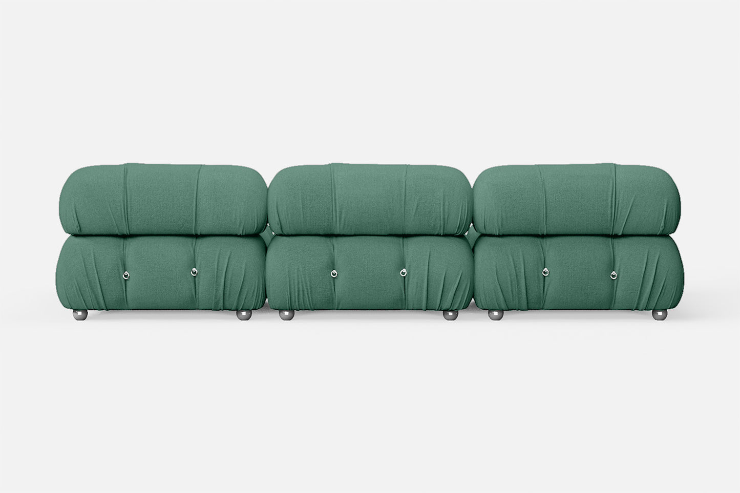 Varese 3 Seater Sofa Mint Green Linen Fabric