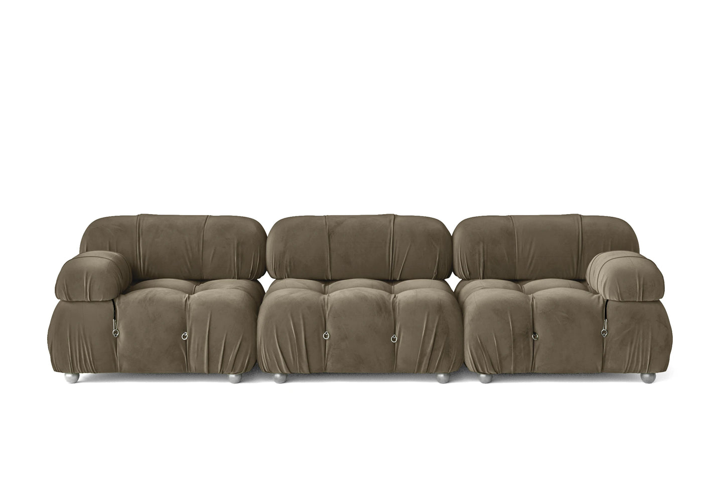 Varese 3 Seater Sofa Sand Velvet