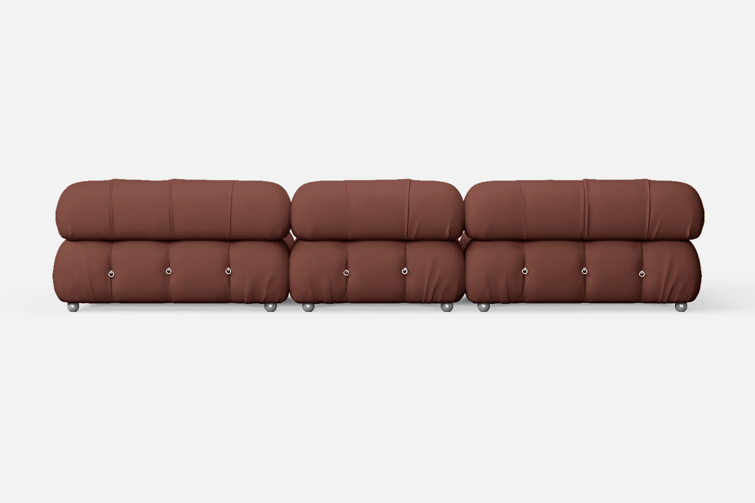 Varese 4 Seater Sofa Mauve Leather