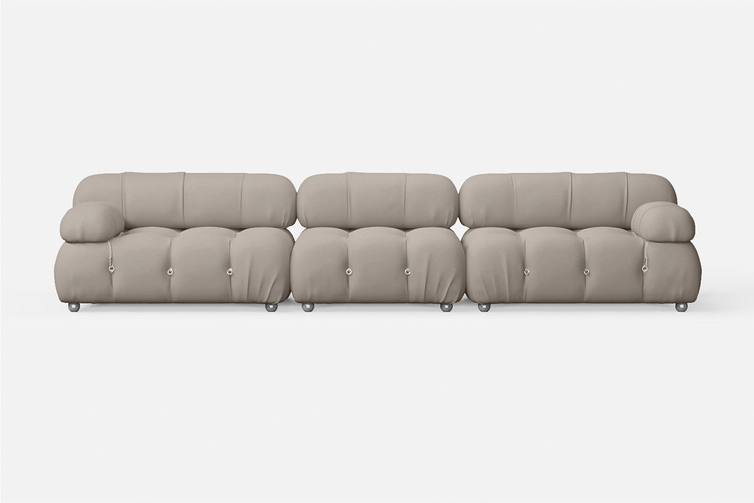 Varese 4 Seater Sofa Sand Leather