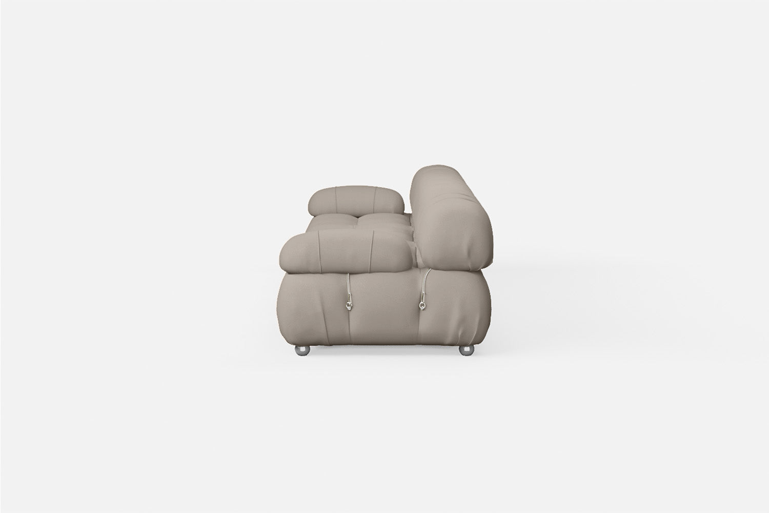 Varese 4 Seater Sofa Sand Leather