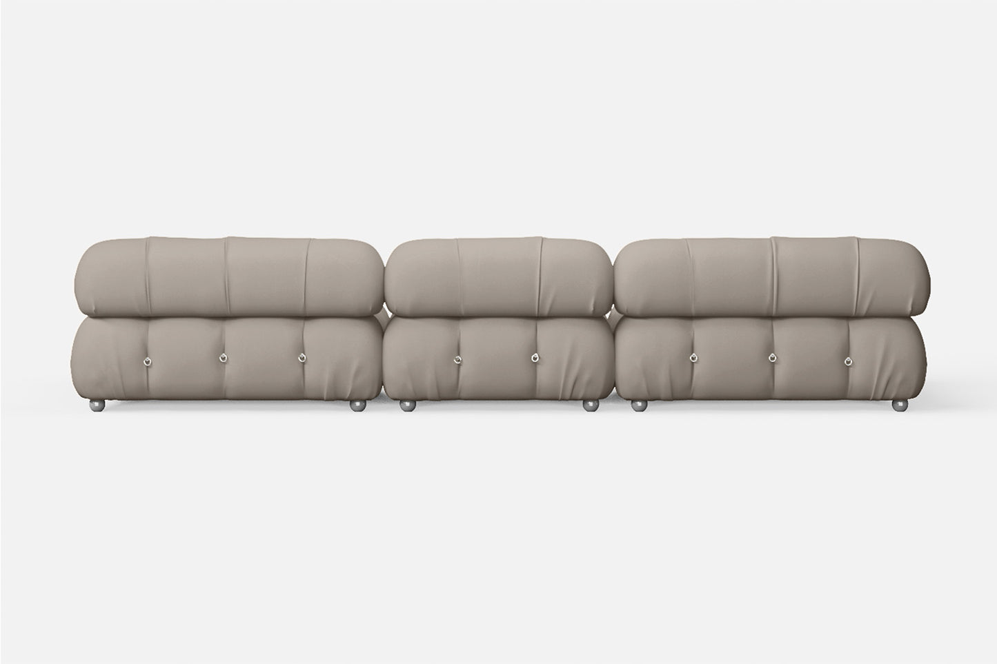 Varese 4 Seater Sofa Sand Leather