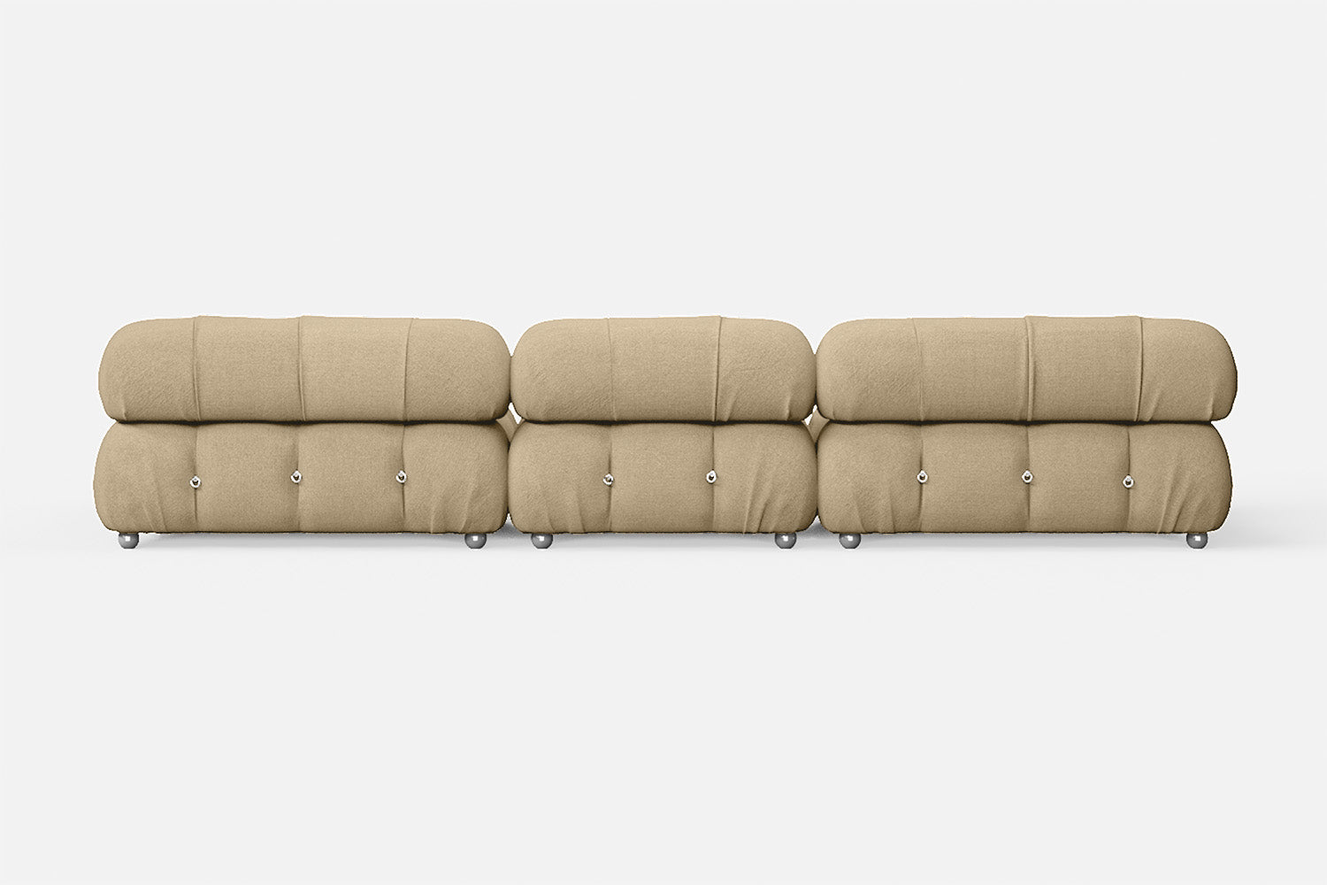 Varese 4 Seater Sofa Beige Linen Fabric