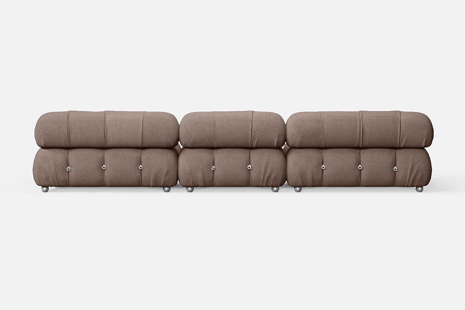 Varese 4 Seater Sofa Caramel Linen Fabric