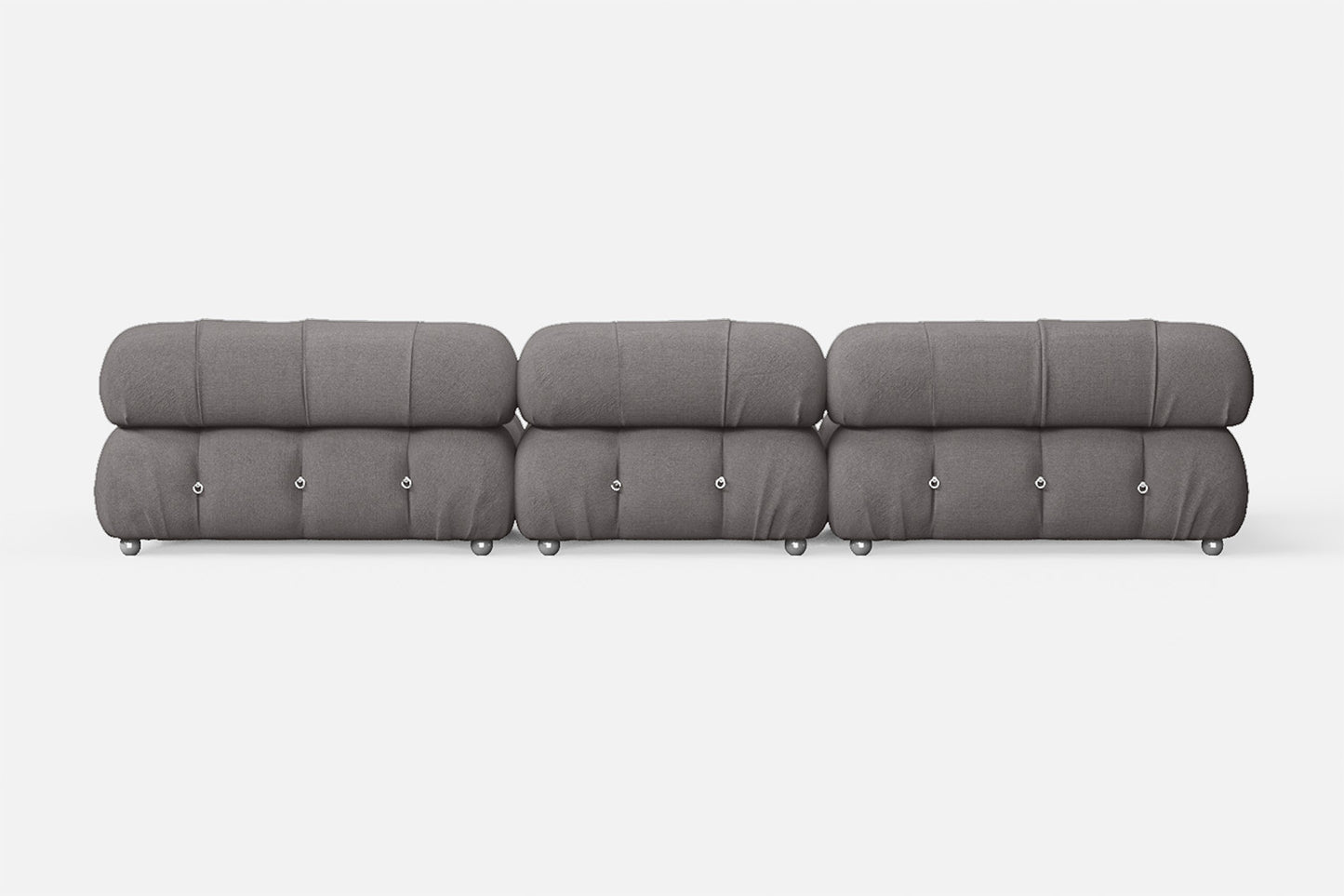 Varese 4 Seater Sofa Grey Linen Fabric