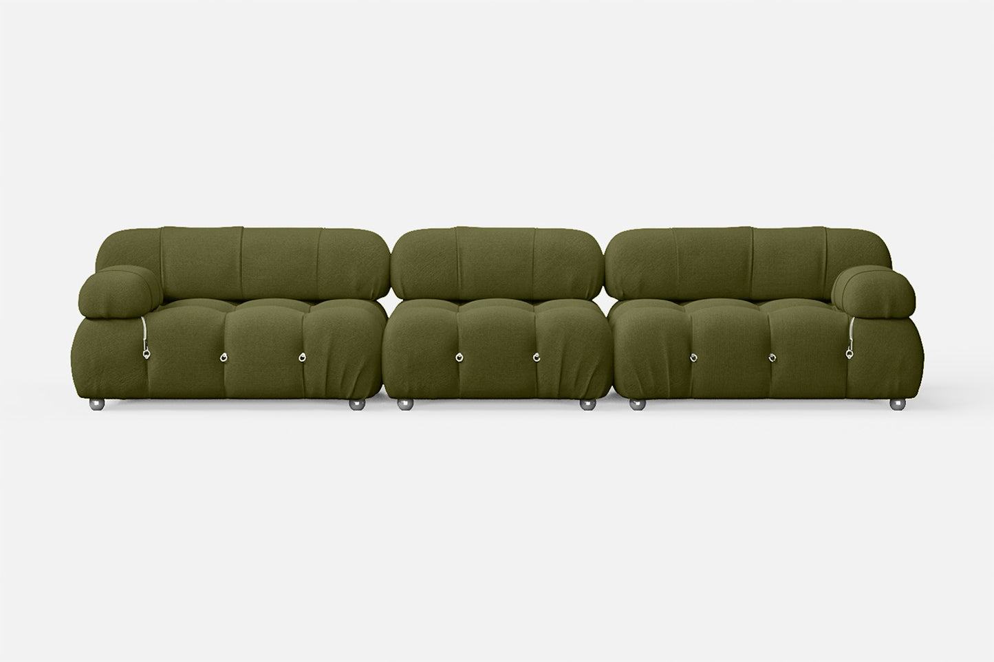 Varese 4 Seater Sofa Olive Linen Fabric