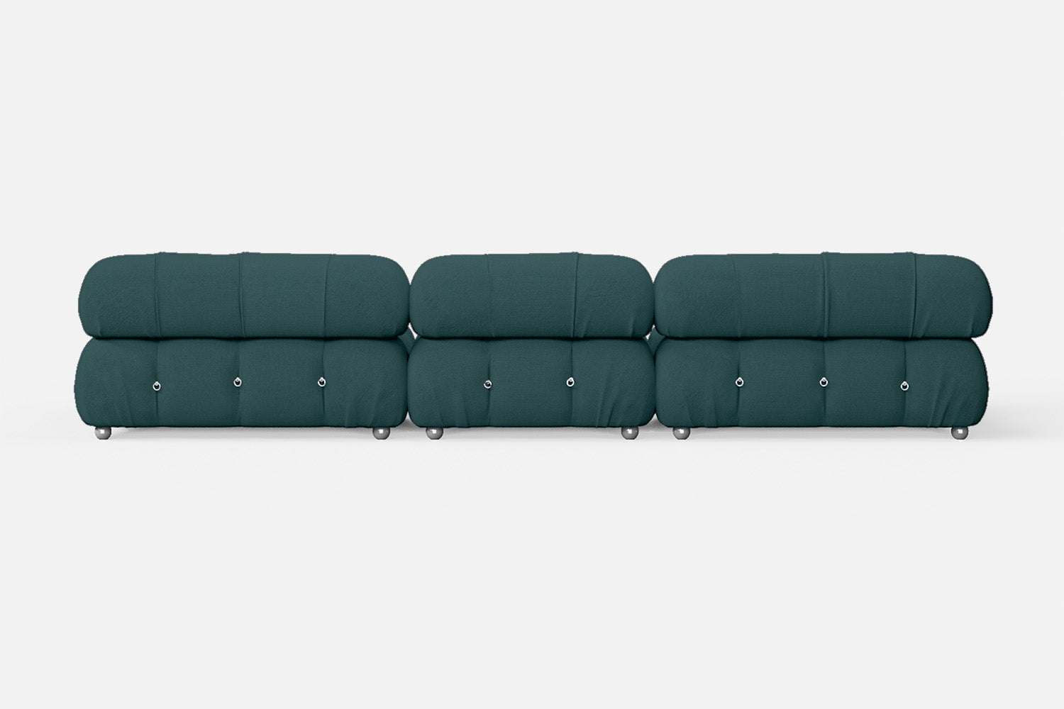 Varese 4 Seater Sofa Teal Linen Fabric