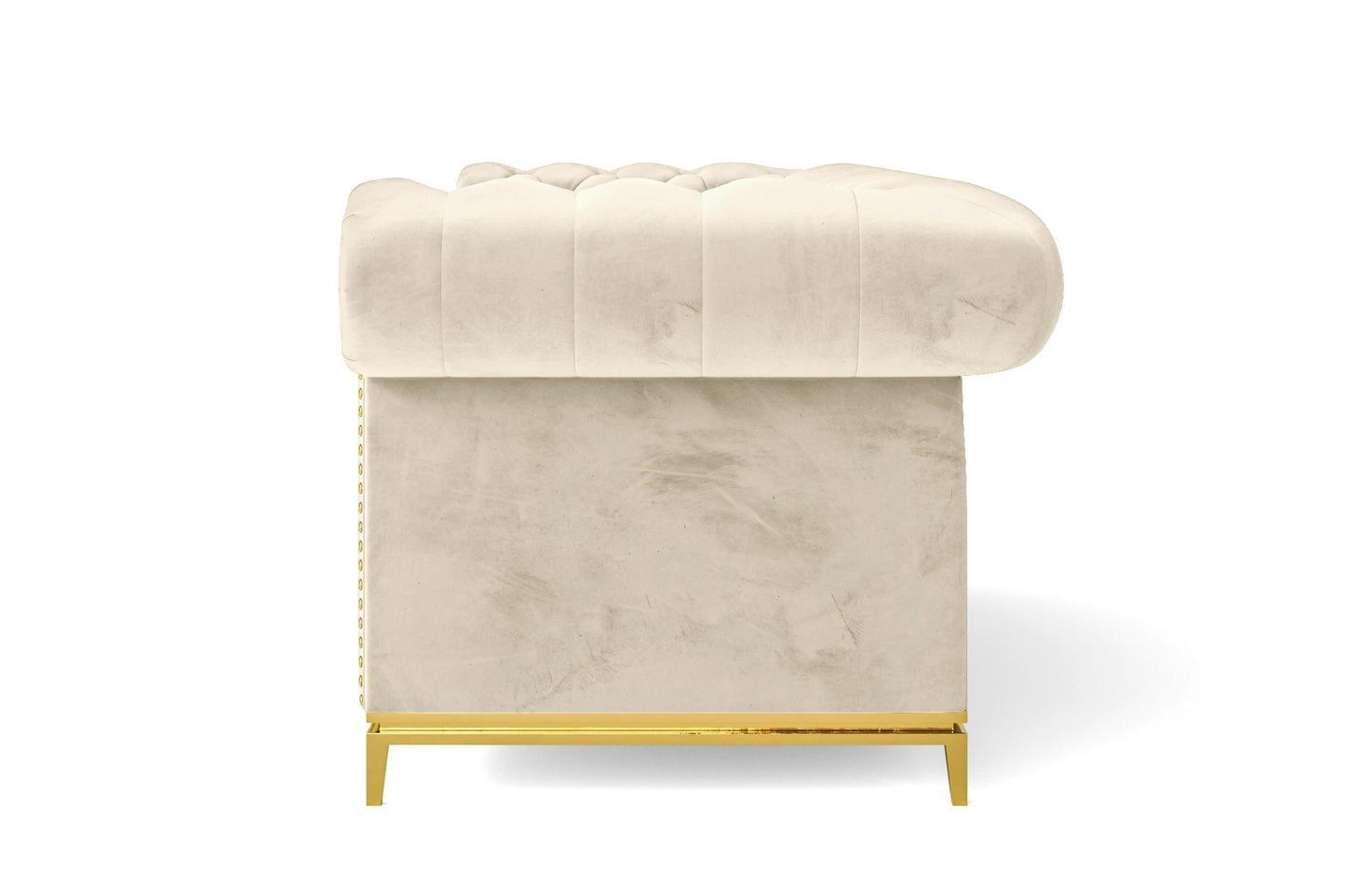 Venice Armchair Cream Velvet