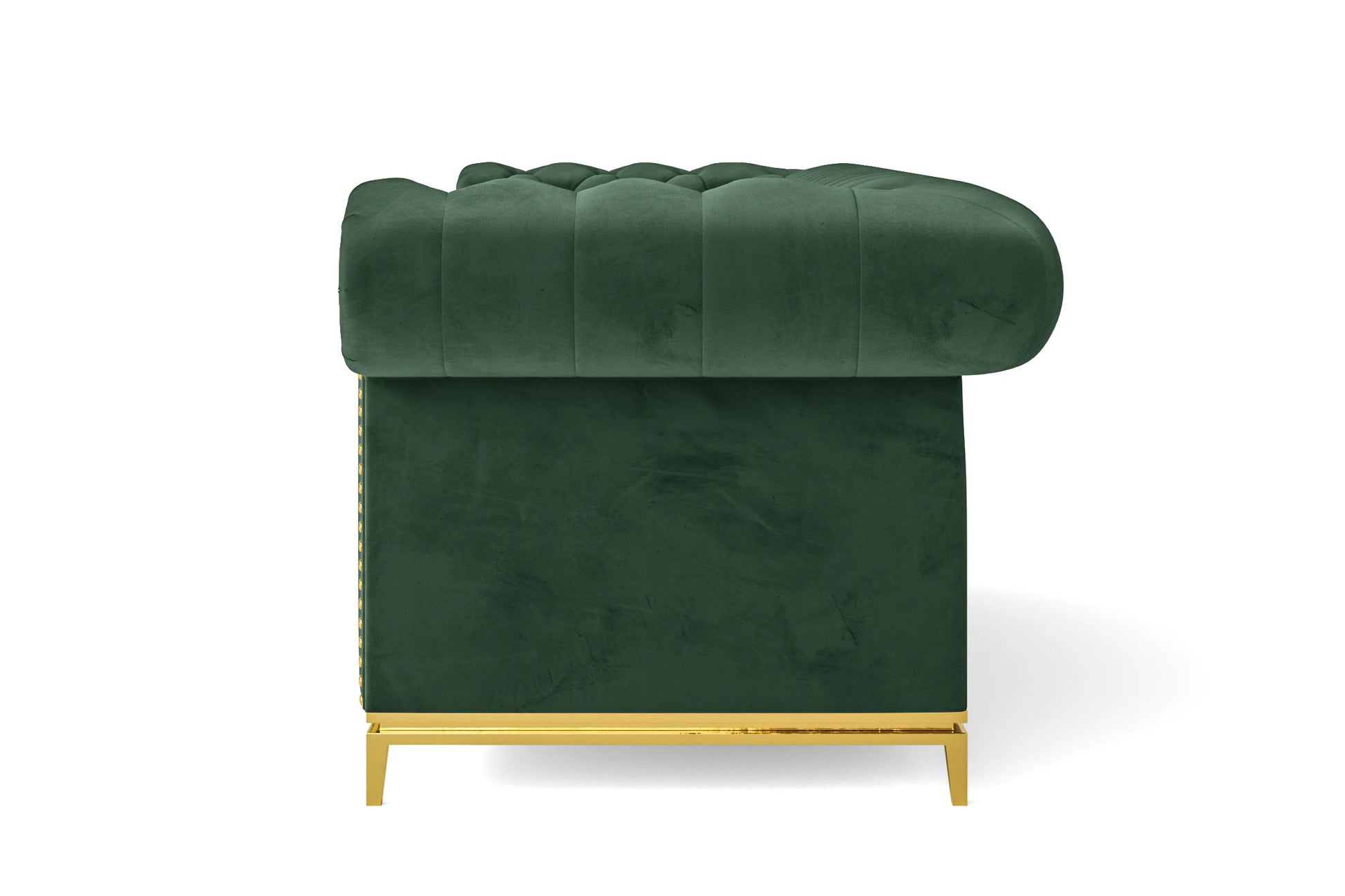 Venice 2 Seater Sofa Green Velvet