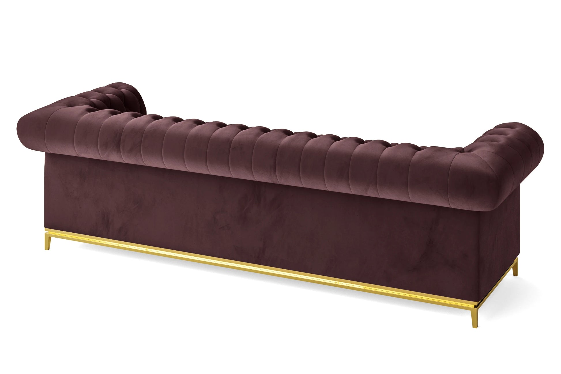 Venice 4 Seater Sofa Grape Velvet