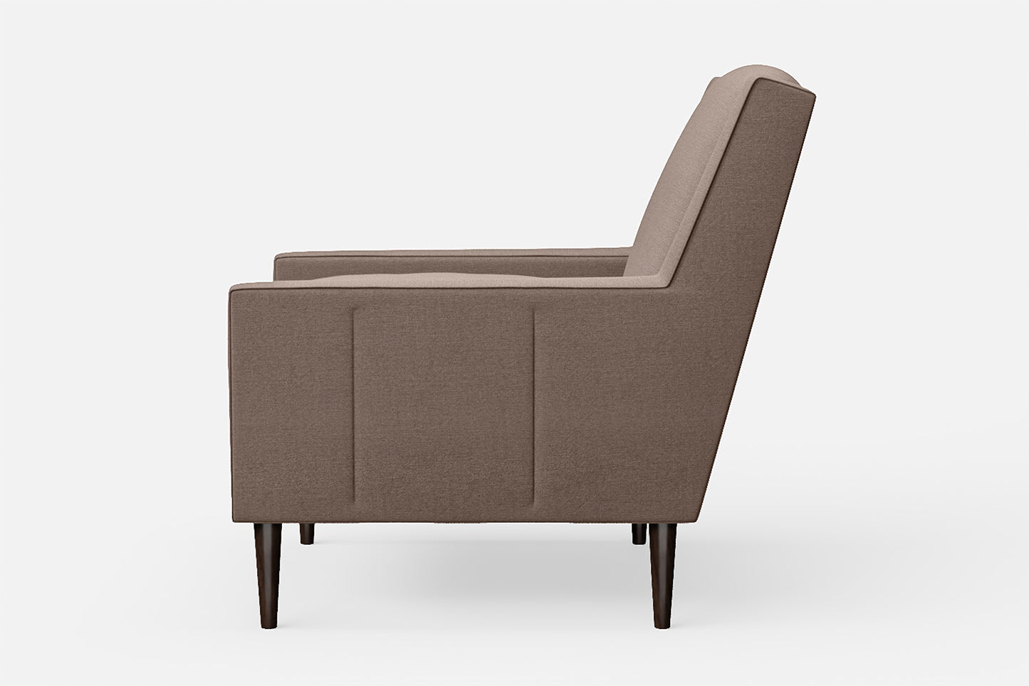 Vigevano Armchair Caramel Linen Fabric