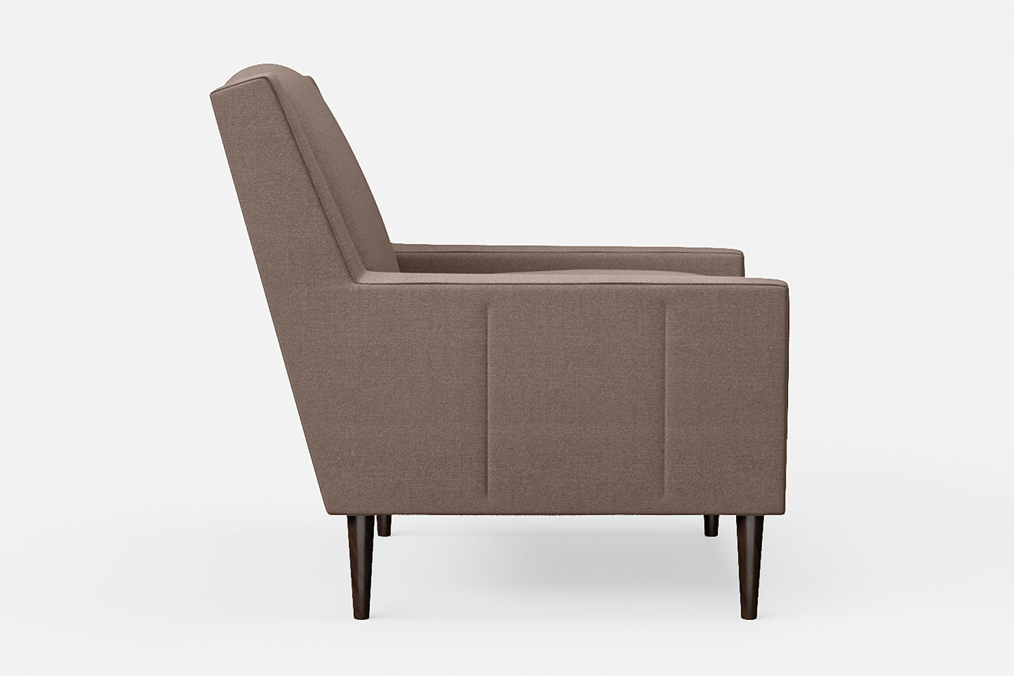 Vigevano Armchair Caramel Linen Fabric