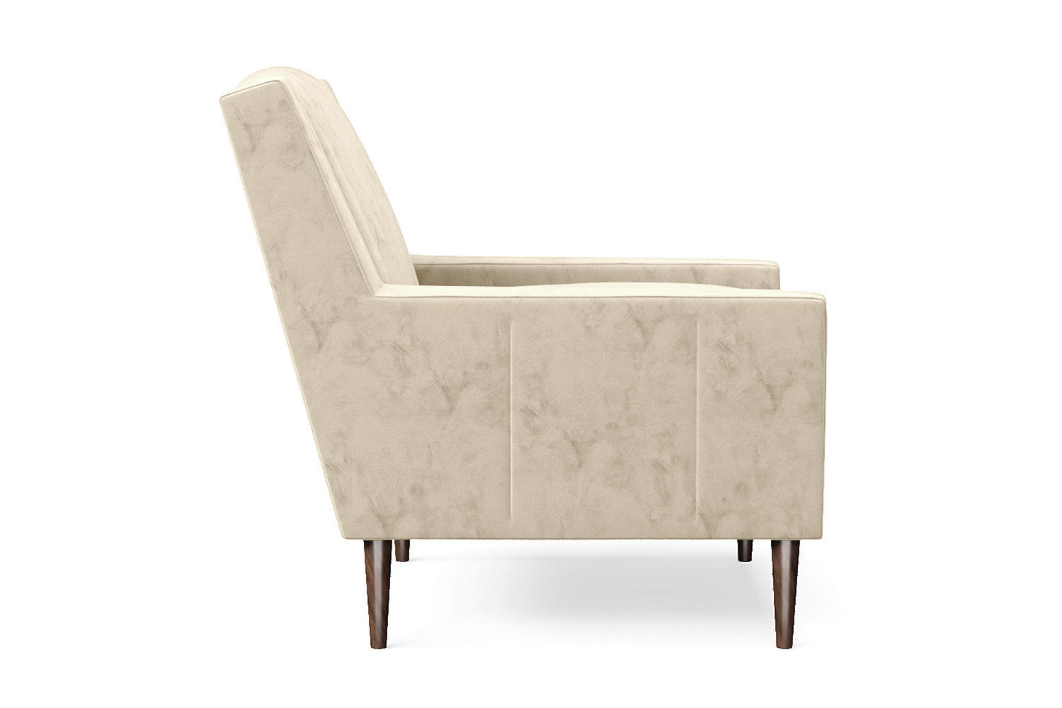 Vigevano Armchair Cream Velvet