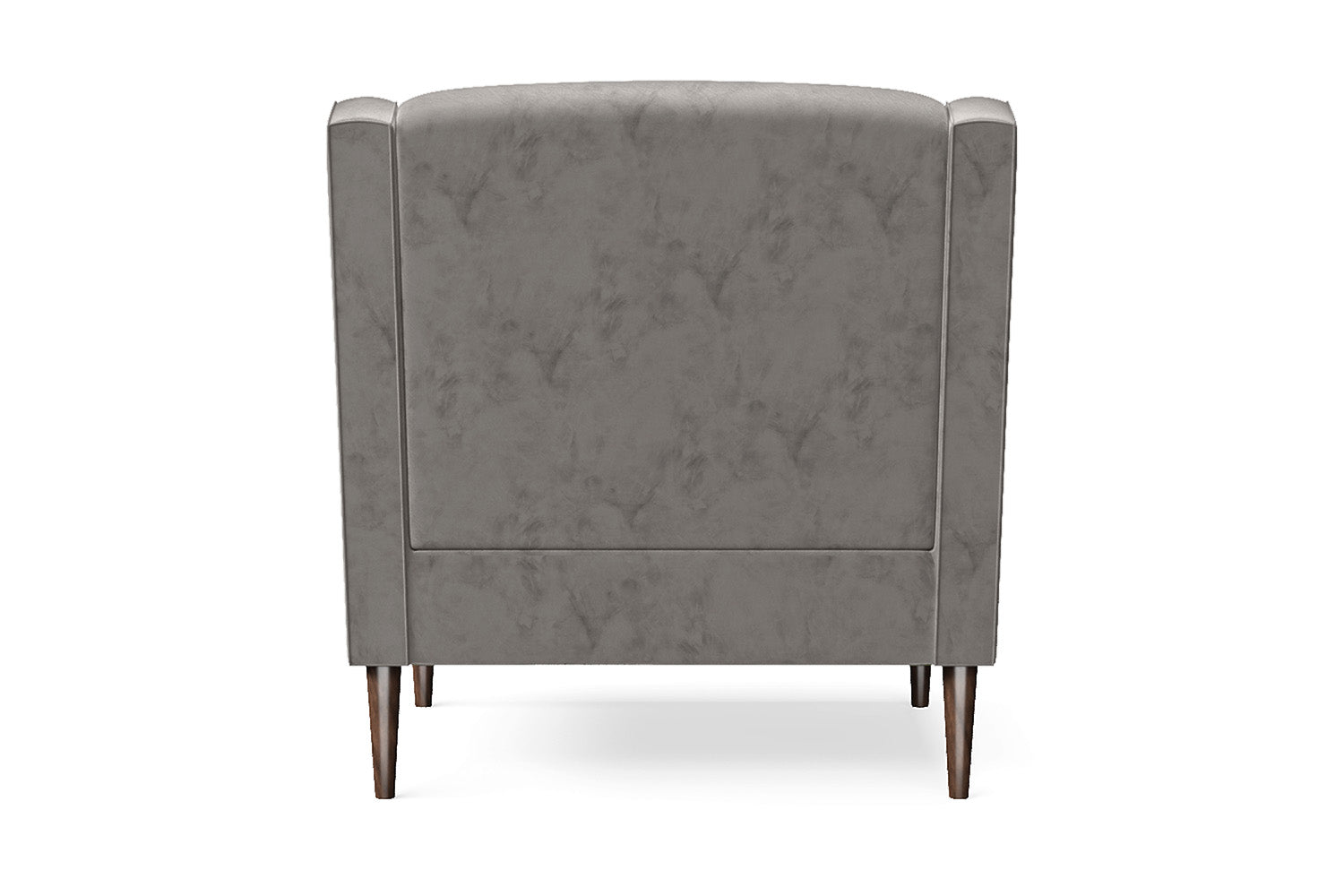 Vigevano Armchair Grey Velvet