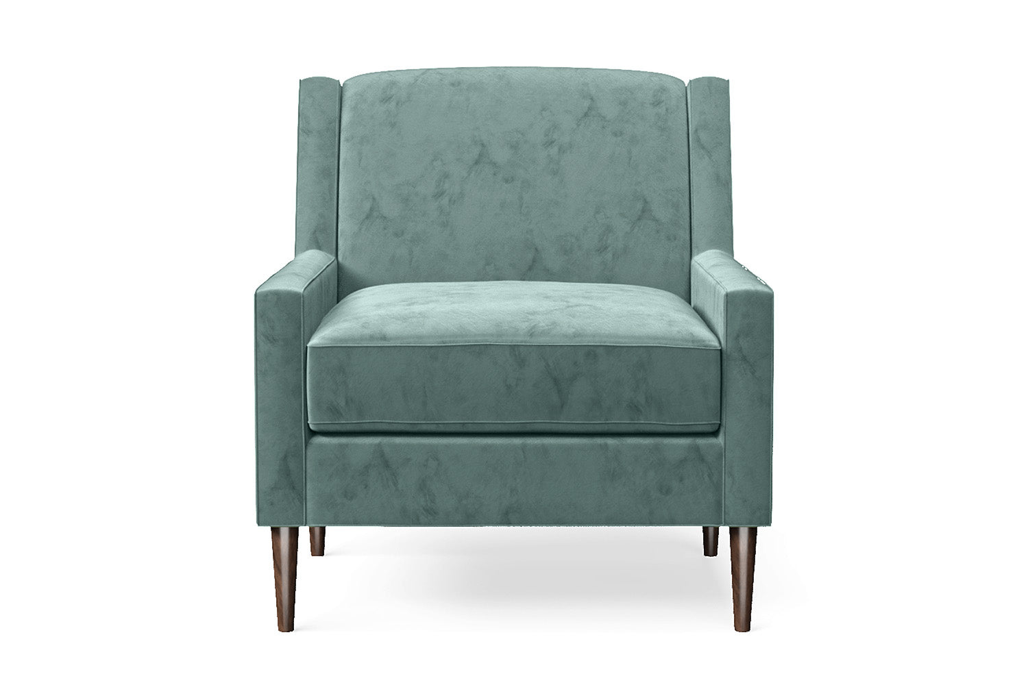 Vigevano Armchair Teal Velvet