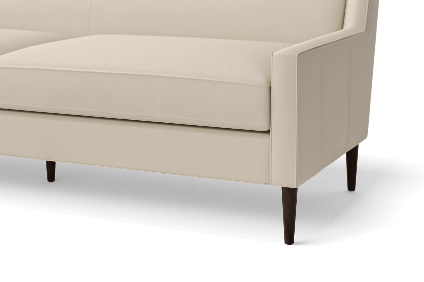 Vigevano 2 Seater Sofa Cream Leather