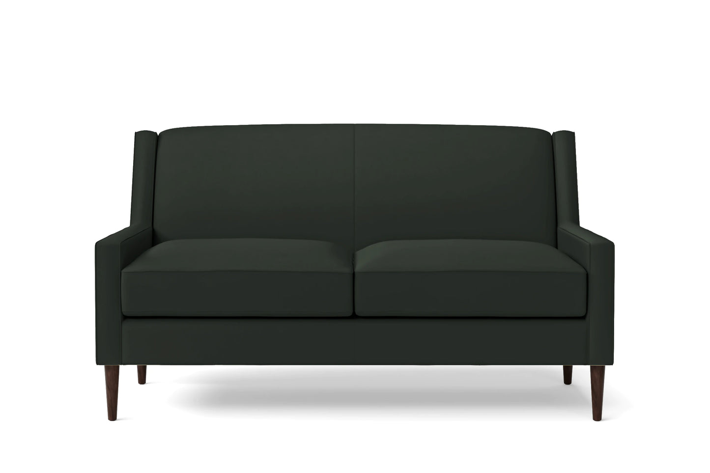 Vigevano 2 Seater Sofa Green Leather