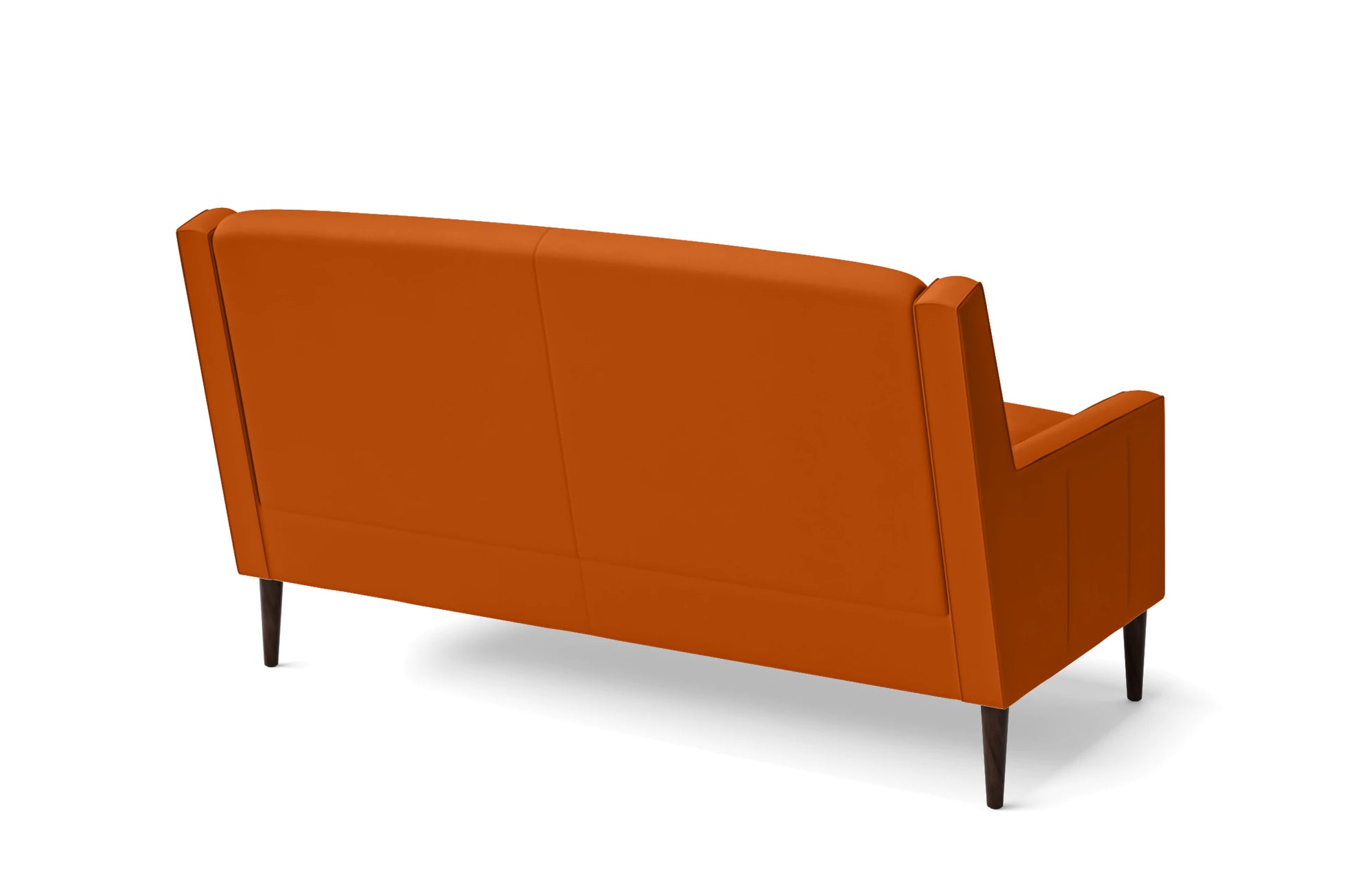 Vigevano 2 Seater Sofa Orange Leather