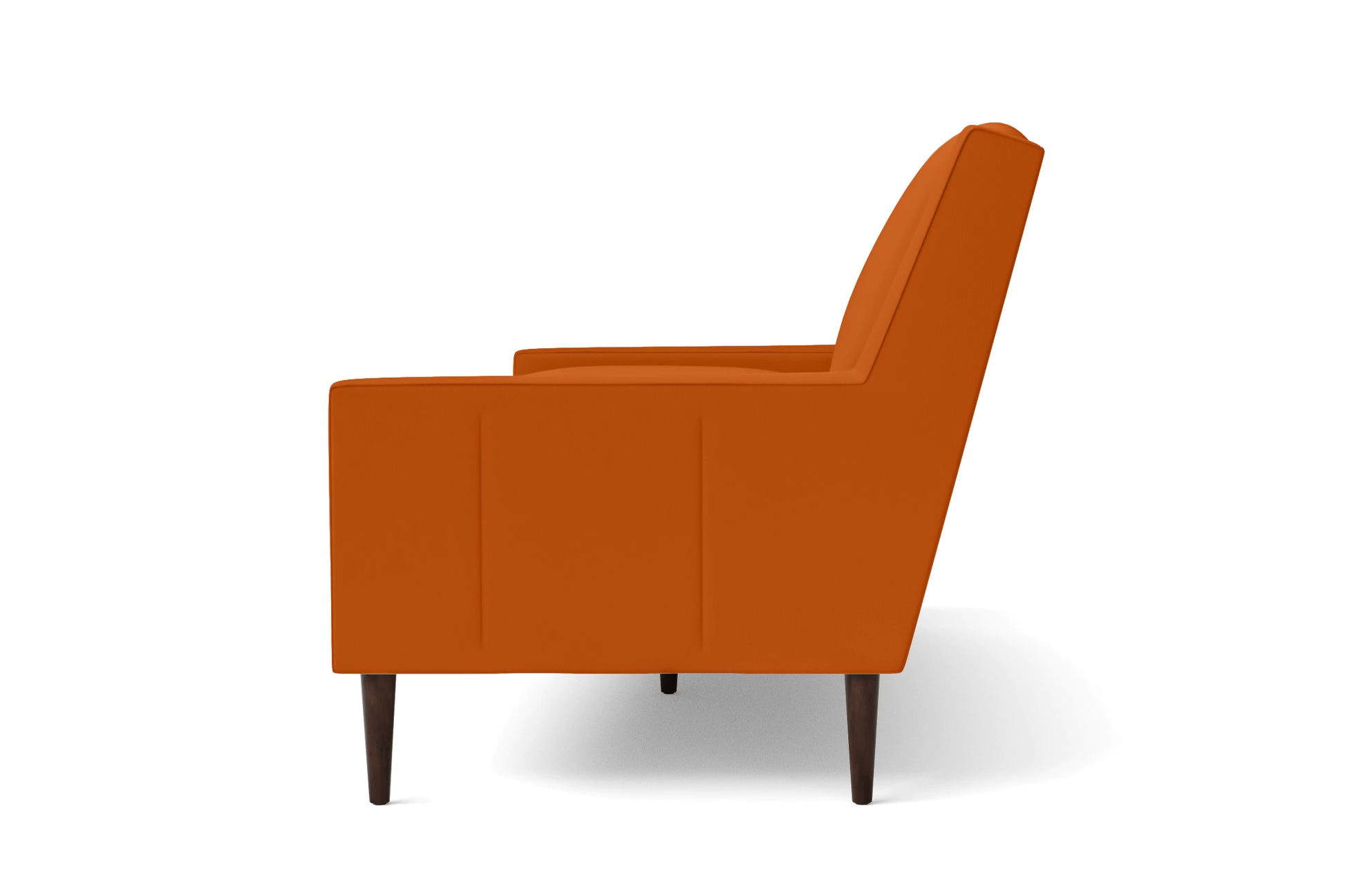 Vigevano 2 Seater Sofa Orange Leather