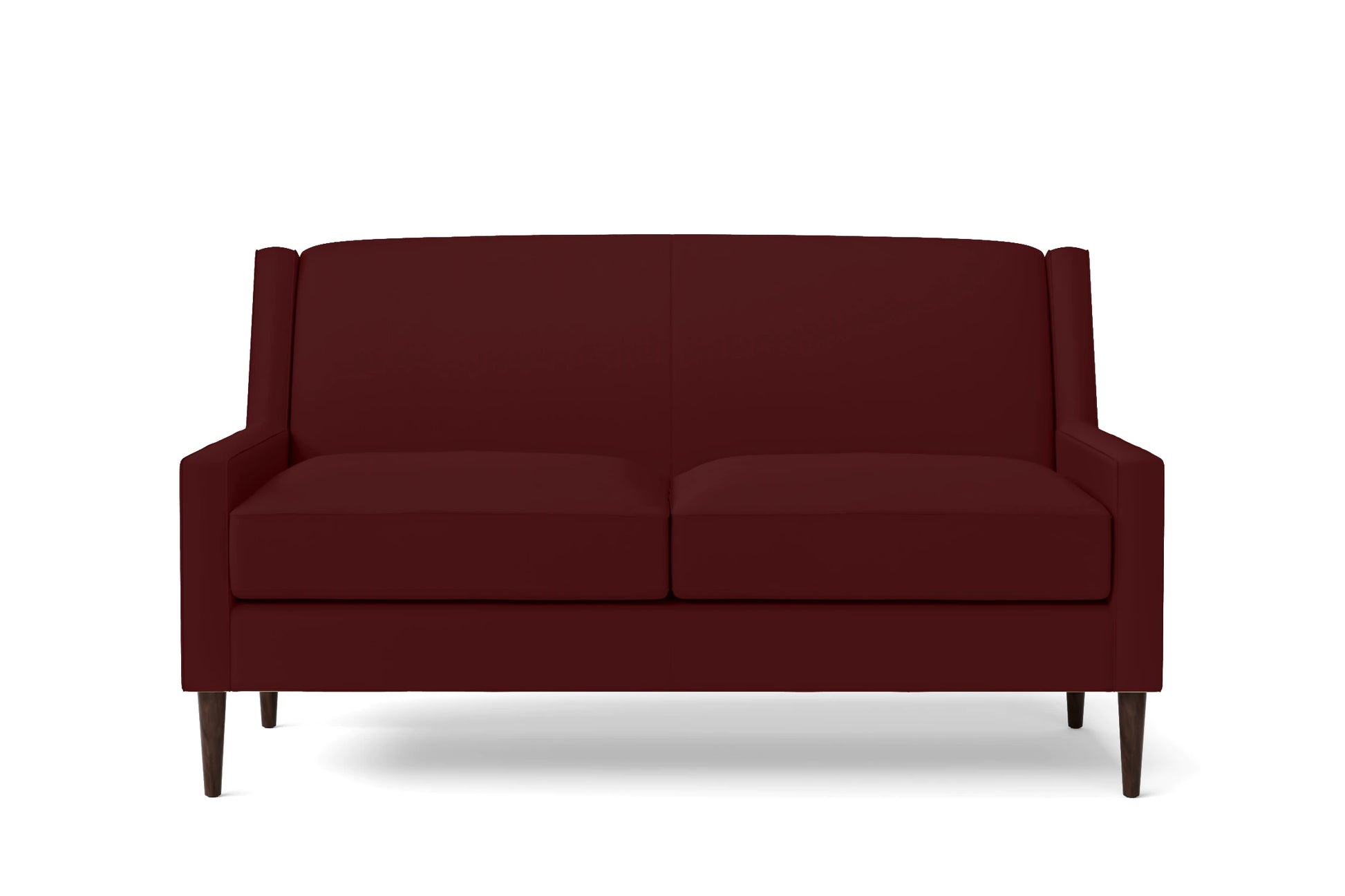 Vigevano 2 Seater Sofa Red Leather