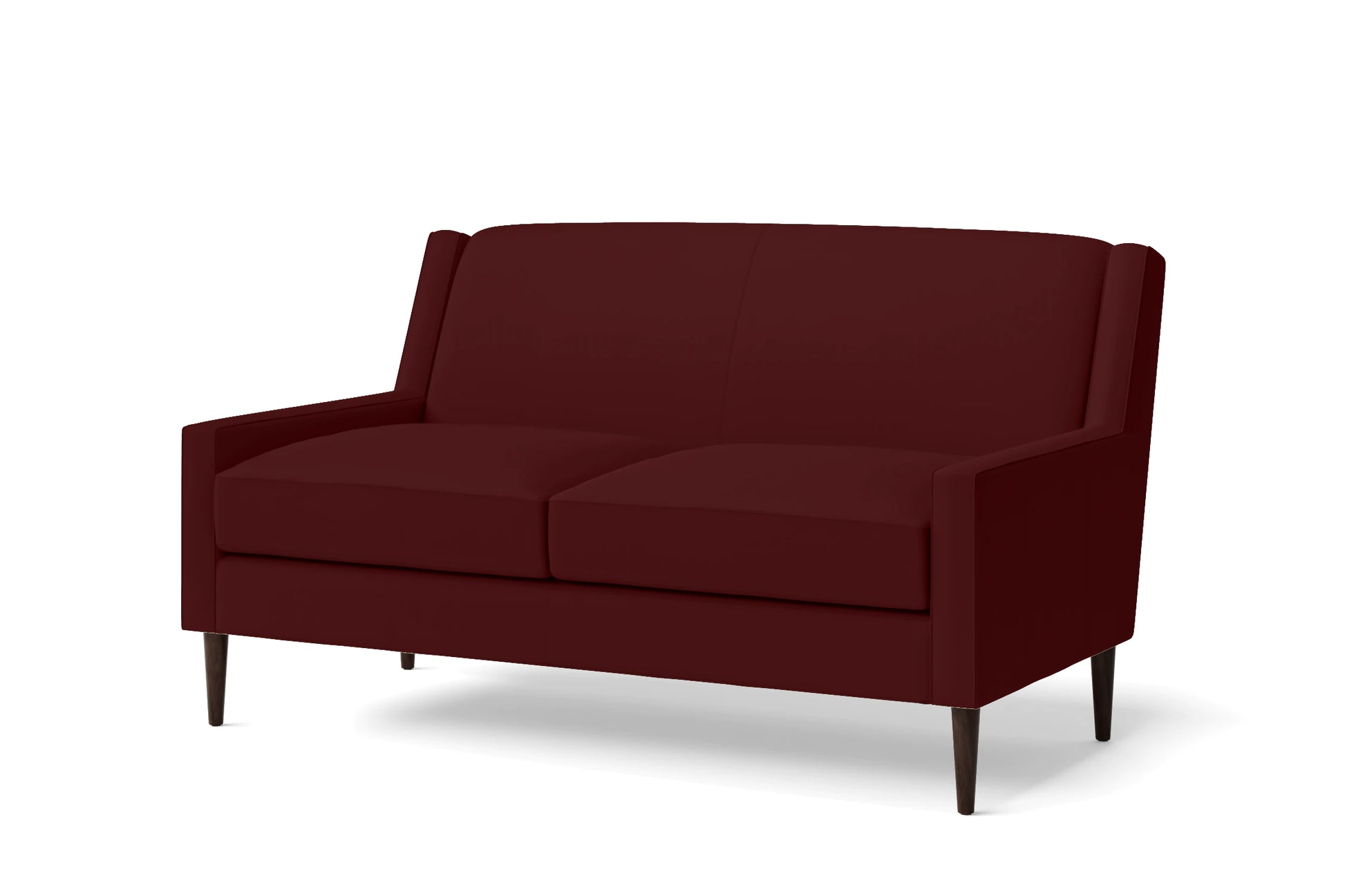 Vigevano 2 Seater Sofa Red Leather