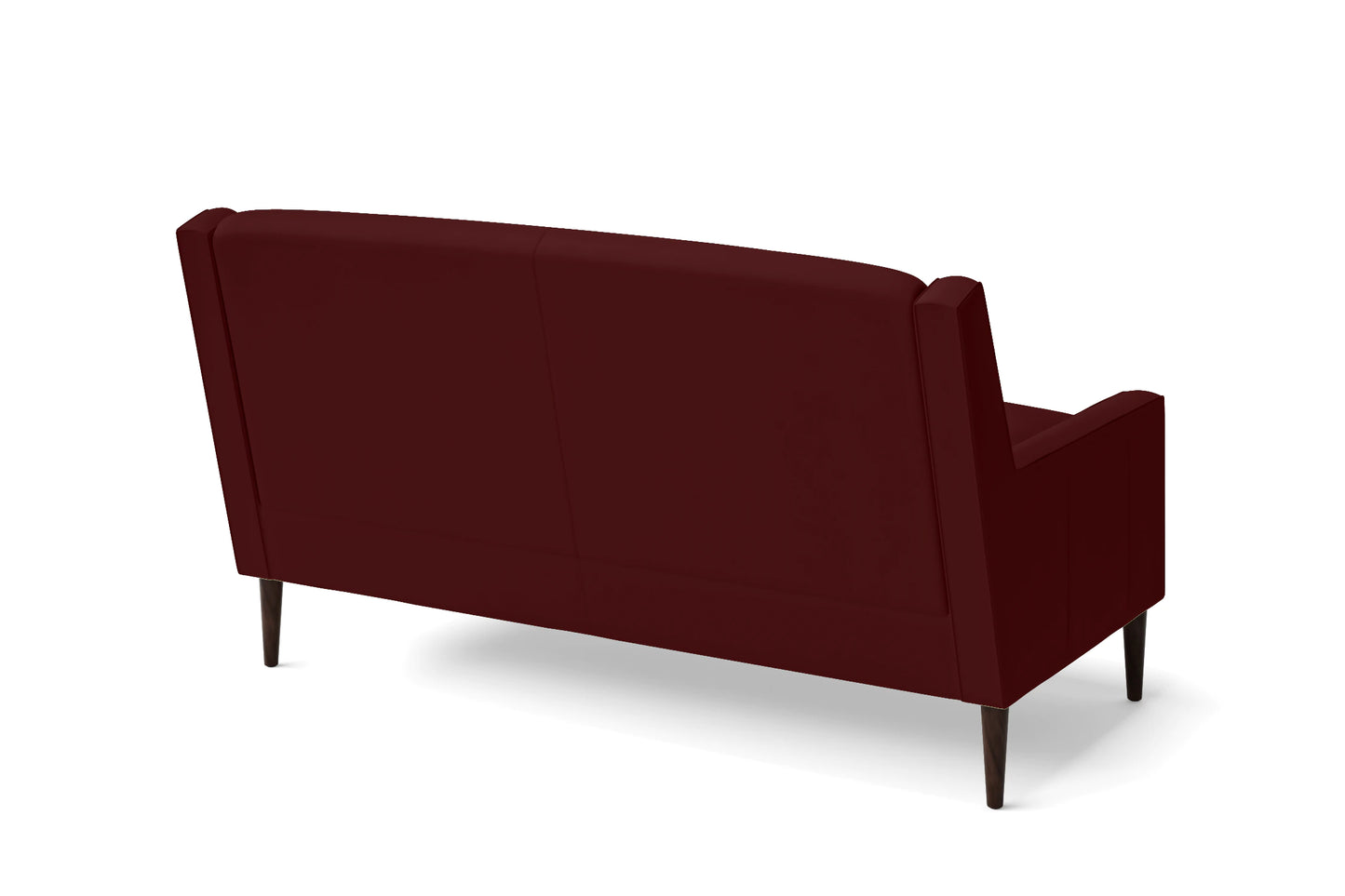 Vigevano 2 Seater Sofa Red Leather