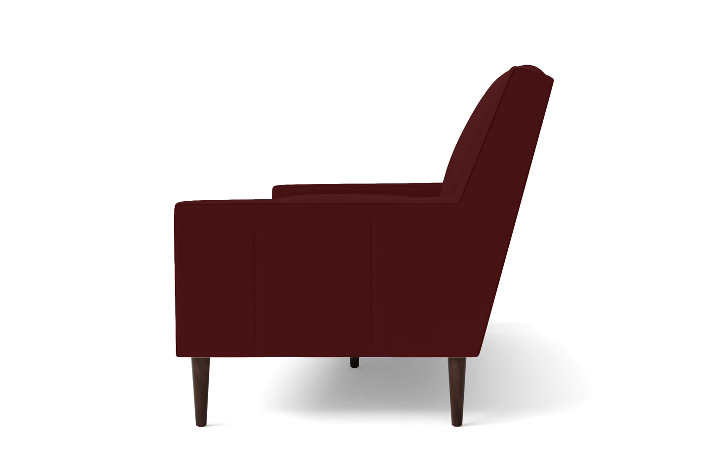 Vigevano 2 Seater Sofa Red Leather