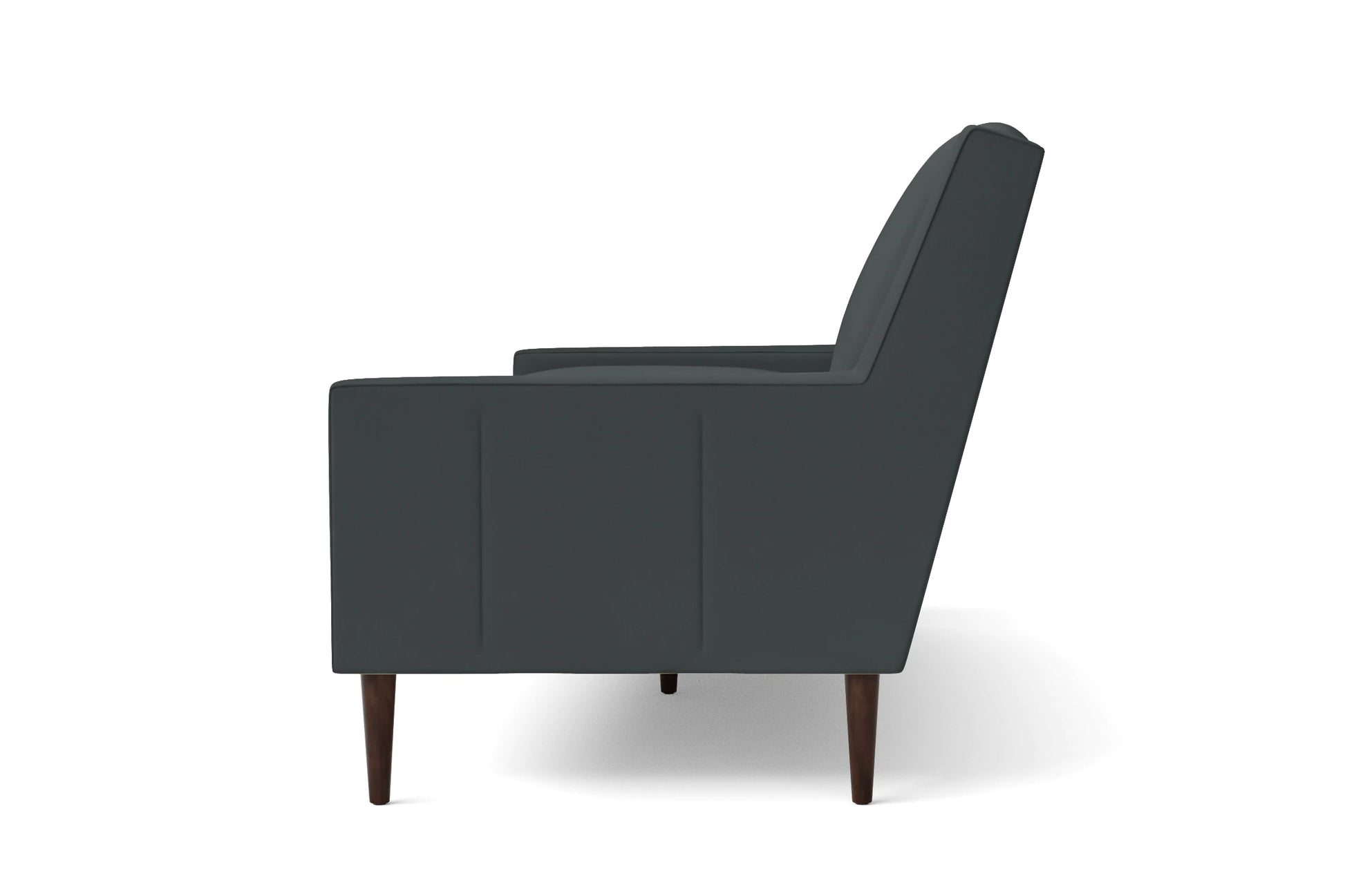 Vigevano 2 Seater Sofa Slate Leather