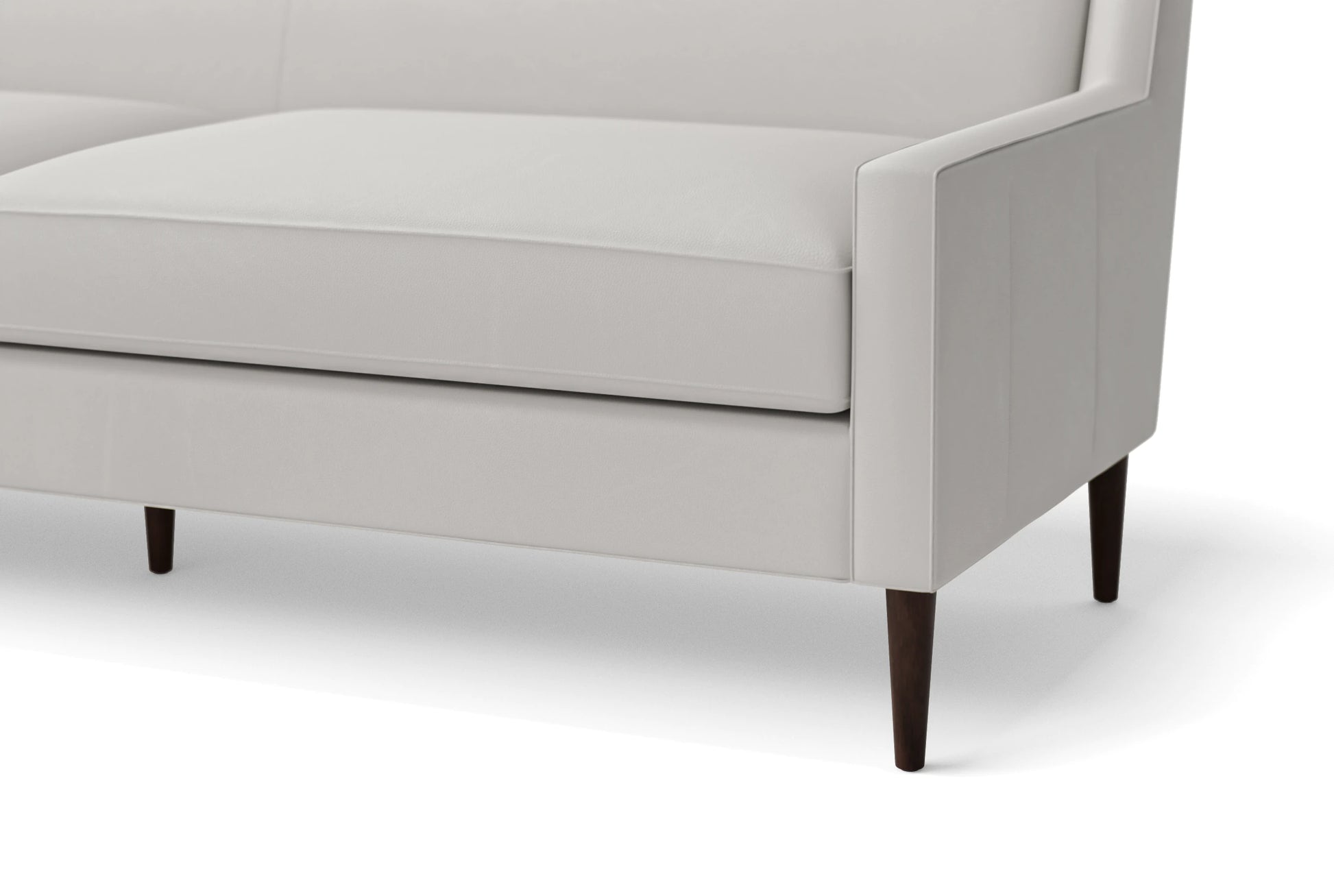 Vigevano 2 Seater Sofa White Leather