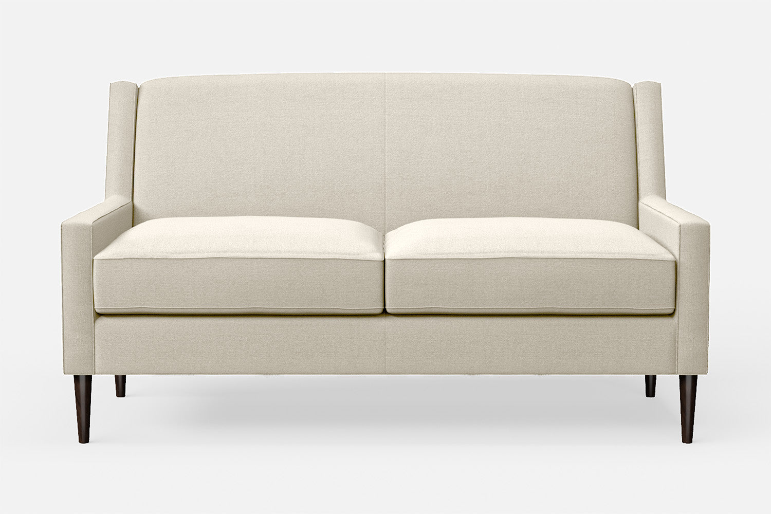 Vigevano 2 Seater Sofa Cream Linen Fabric