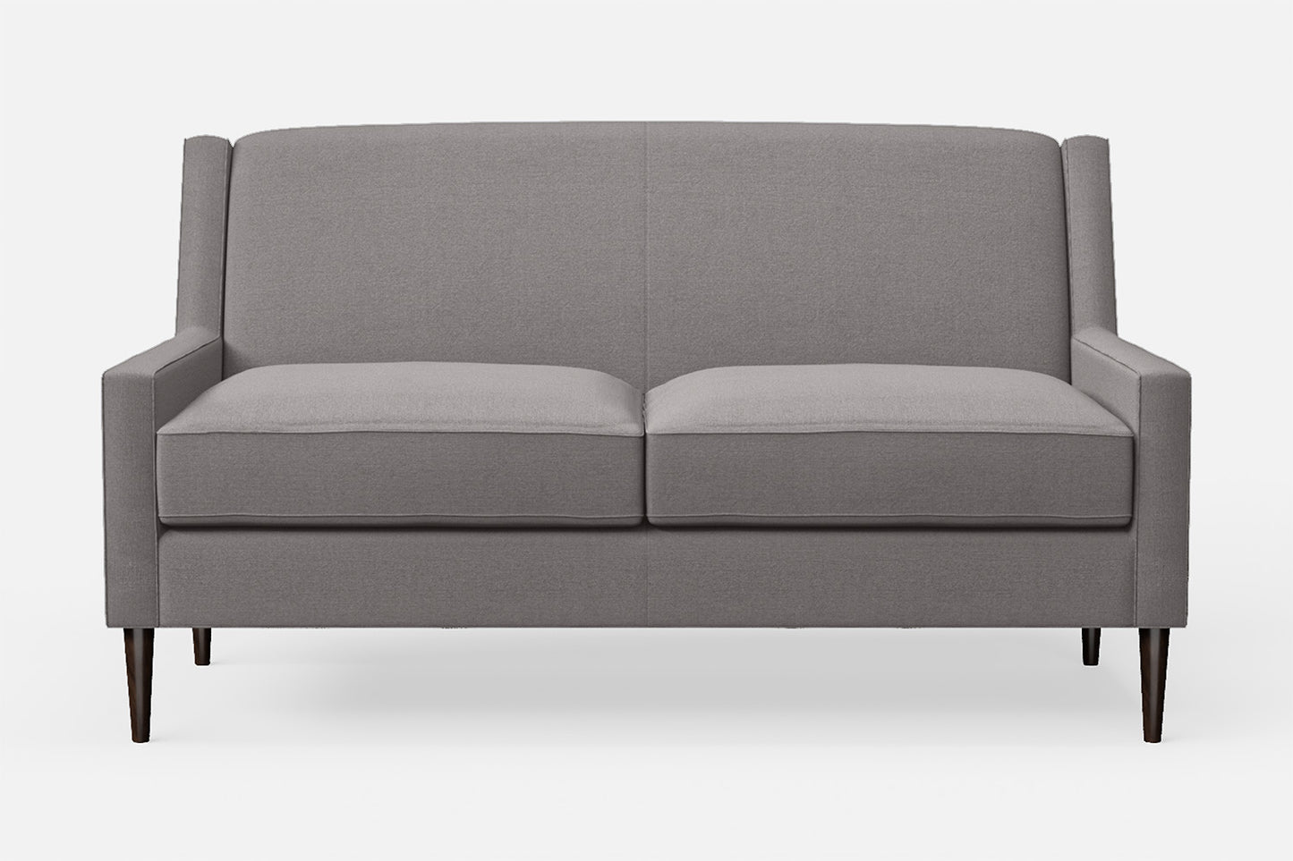 Vigevano 2 Seater Sofa Grey Linen Fabric