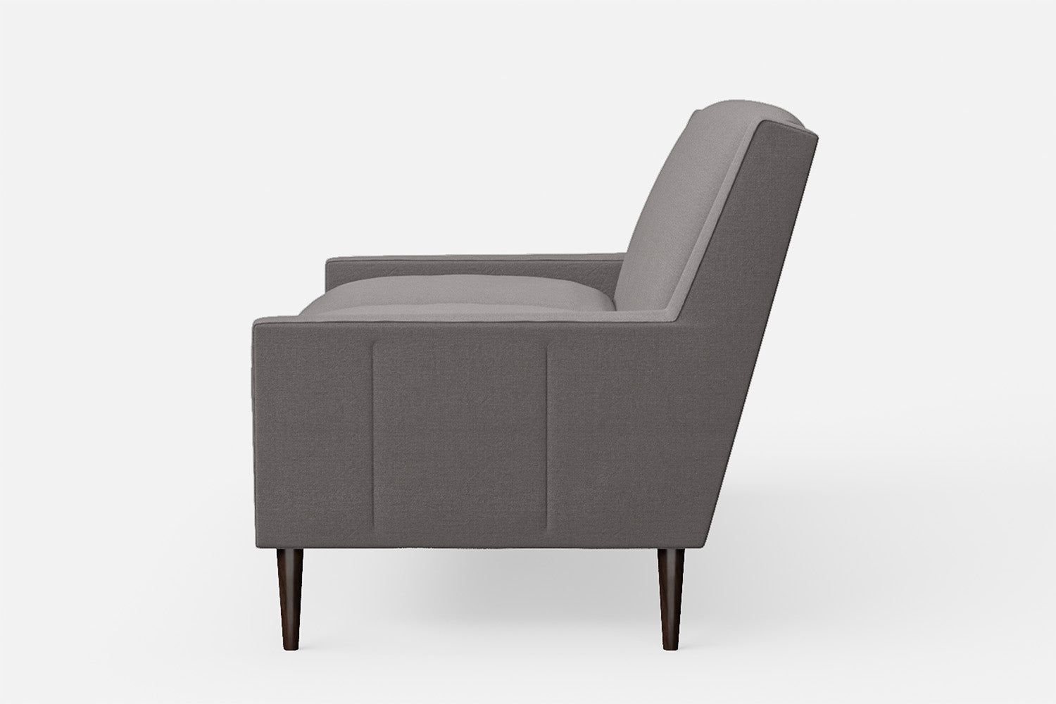 Vigevano 2 Seater Sofa Grey Linen Fabric